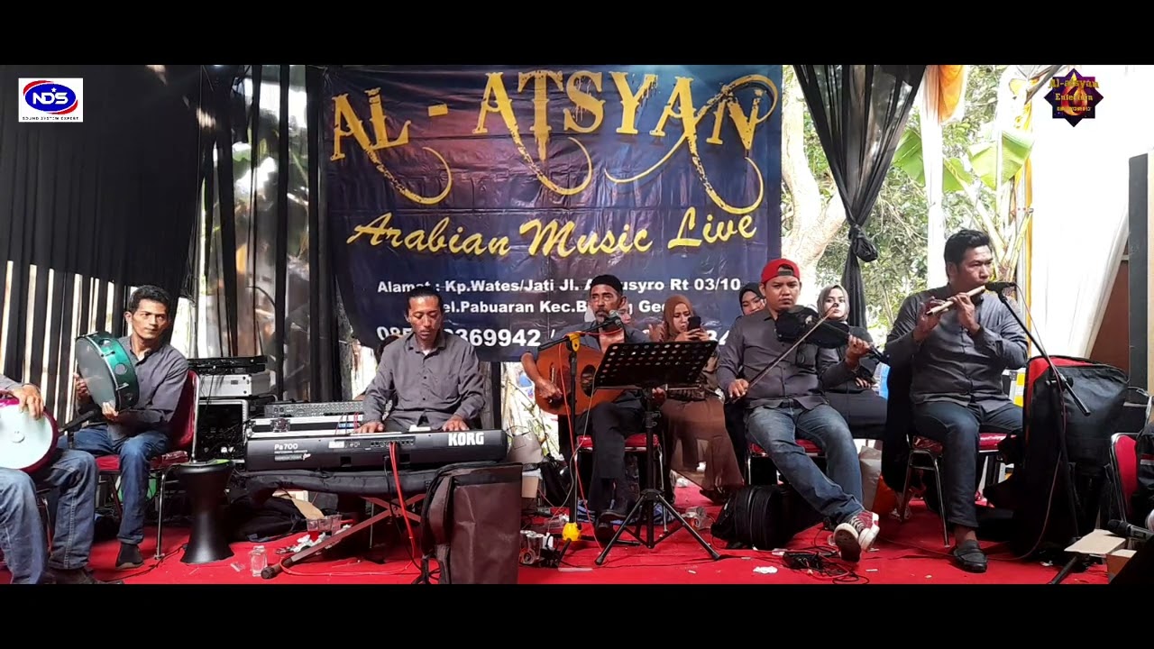 Ami Muh Assyatiri  ماقهرني||live perfomance al atsyan entertain#livewedding