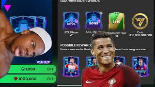 OMG! Packed the highest ovr in ucl road to the final for free 😱 + exchanges #fcmobile