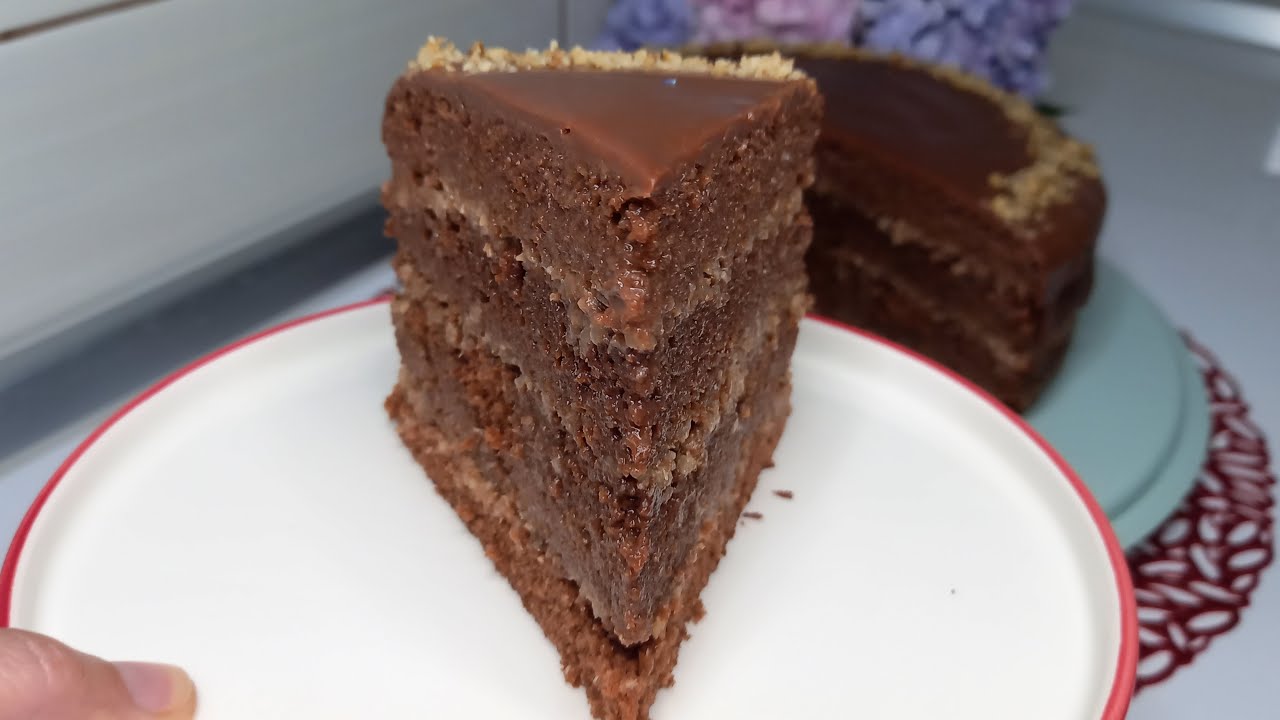 Stari recept za tortu iz šerpe💥Nema filovanja samo se zalije iz kutlače❗️Brzo i lako-Chocolate cake