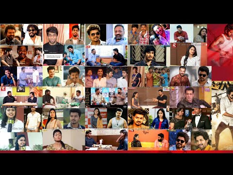 Celebrities about thalapathy Vijay part 2 Birthday Special video