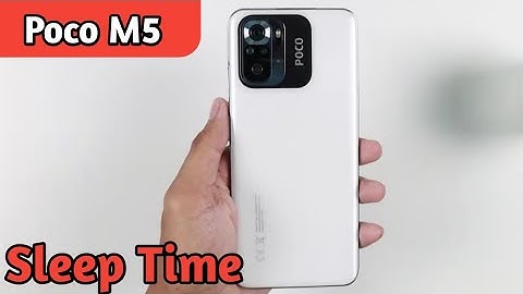 How To Change Sleep Time In Poco M5, How To Change Lock Screen Time In Poco M5,