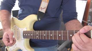 Jimi Hendrix - Cherokee Mist (aka Indian song) - guitar lesson