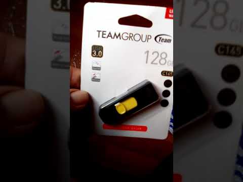 Флеш память USB Team C 145 128GB Yellow (TC1453128GY01)