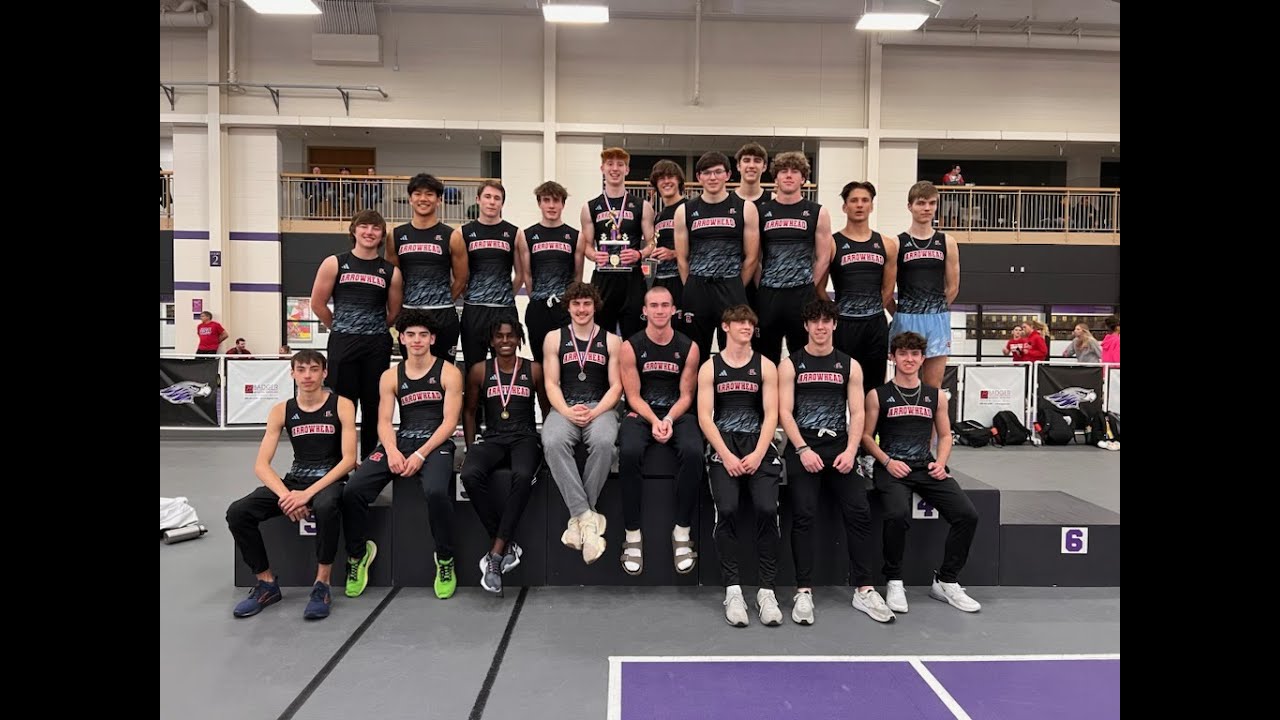 Arrowhead Boys Track Highlights from the Wisconsin State Indoor Track
