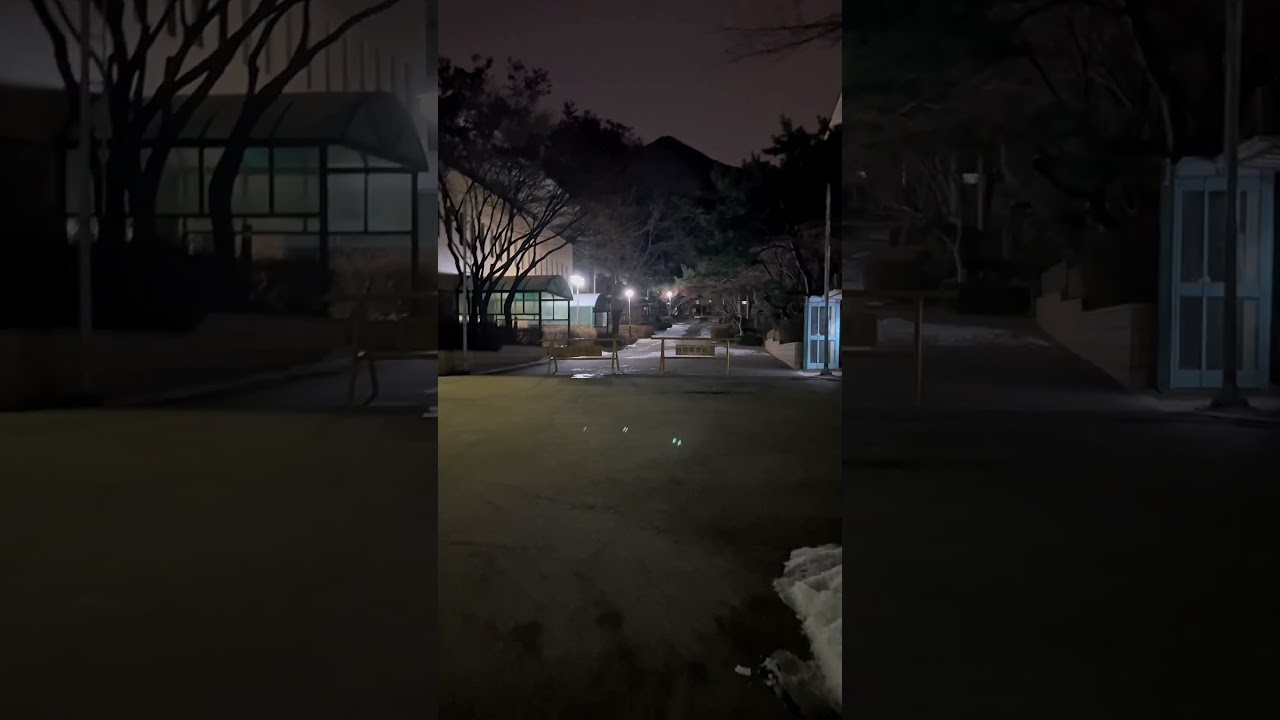 My last night in Gunpo 