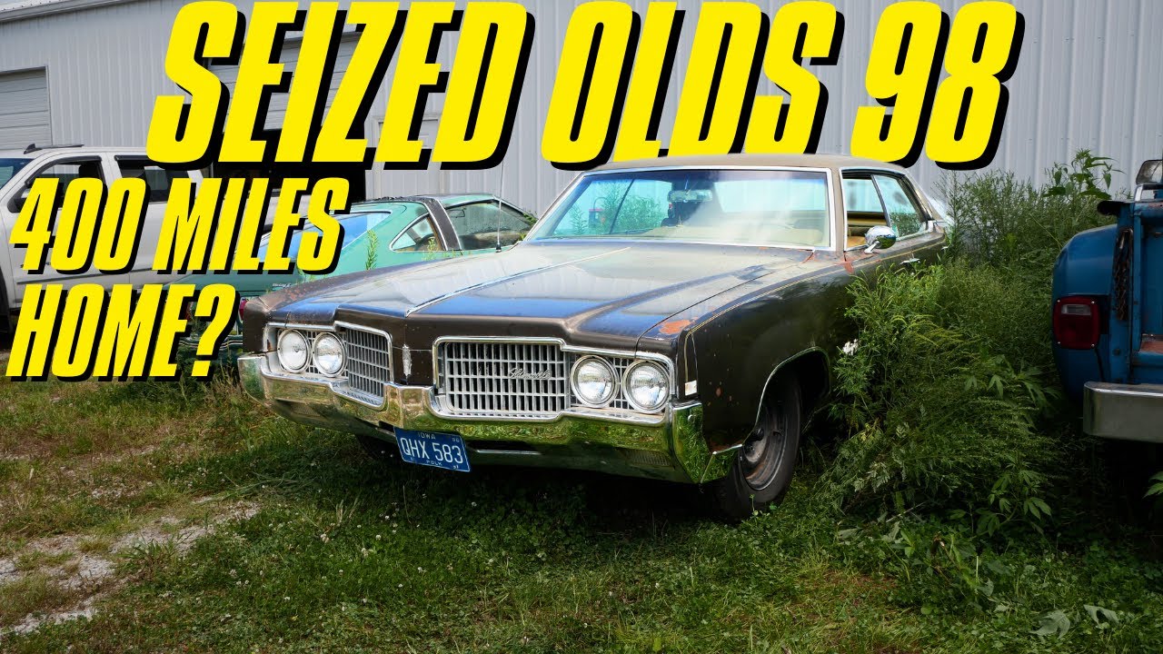 Will this formerly SEIZED Olds 98 survive 400 MILES HOME?!