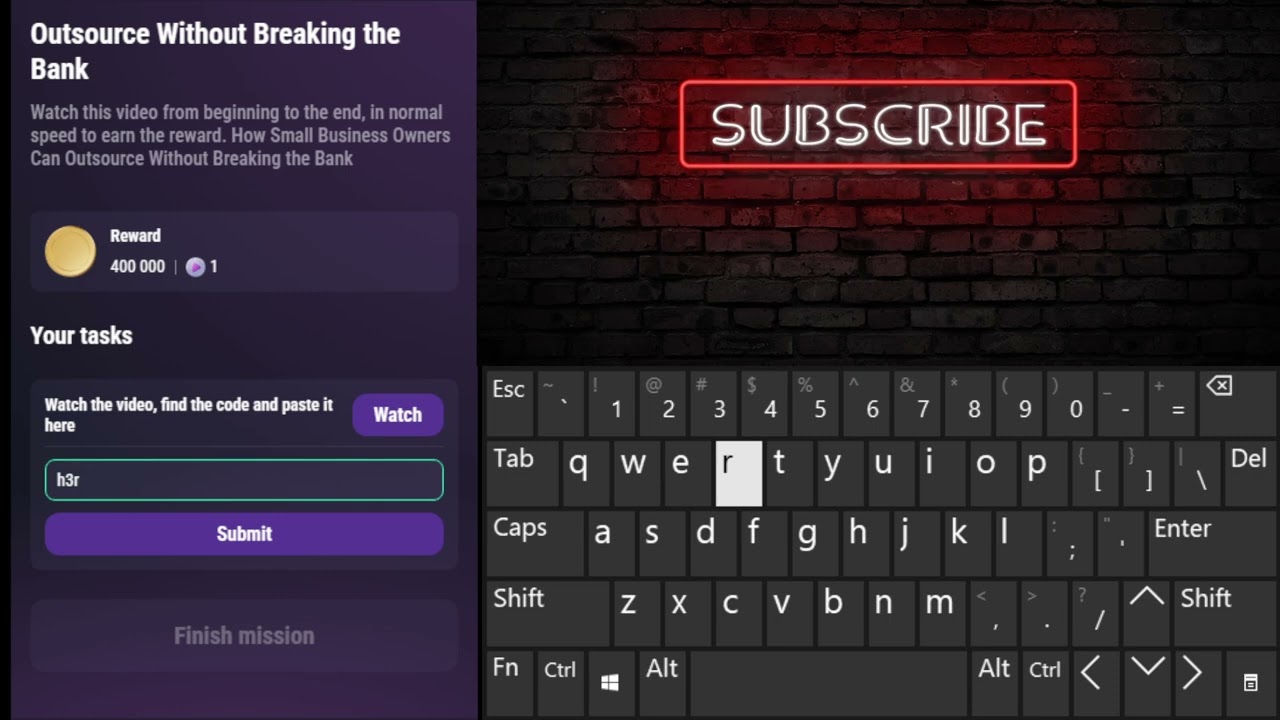 Outsource without breaking the bank TapSwap code today