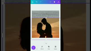 raining video editing with photo| canva editing tutorial screenshot 1