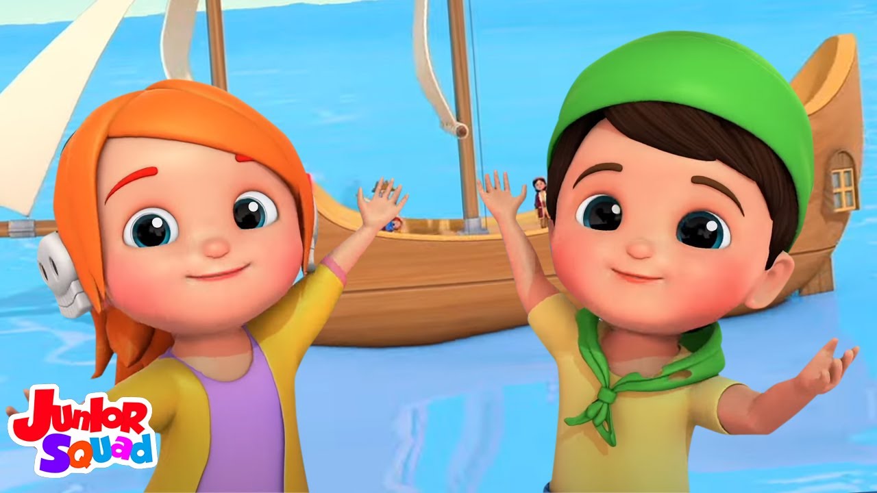 Canzone dei pirati | Cartoni animati | Junior Squad Italiano | Filastrocche | Musica per bambini