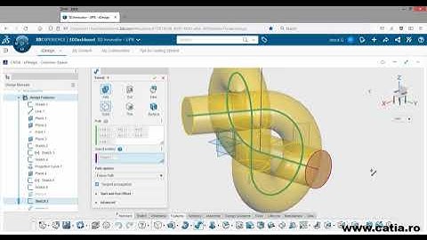CATIA xDesign Video Tutorial Mechanical Part 18 Knot