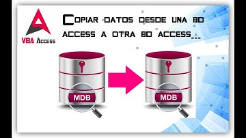 Copiar registros desde una BD Access a otra BD Access 🎤
