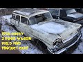 1958 Chevy Yeoman 2 Door Wagon.  Walkaround, Field Find, Abandoned.