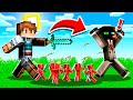 PLAYING with a TINY SOLDIER ARMY in Minecraft!