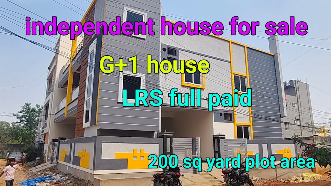 ||g+1 independent house for sale kismatpur||200 sq yard plot||northwest corner||