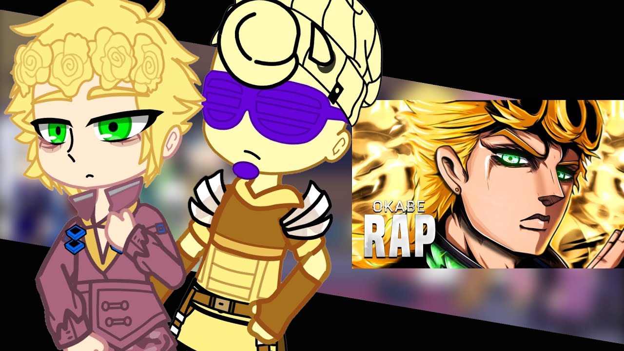 Golden Wind React Rap do Giorno Giovanna (OKABE)Gacha Club{Servidor do Discord na descrição}