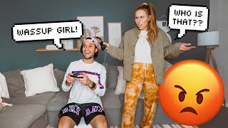 Gaming With Girls Online To See How My Wife Reacts Hilarious