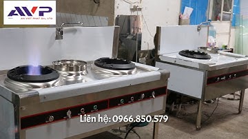 Bếp á quạt thổi hai họng