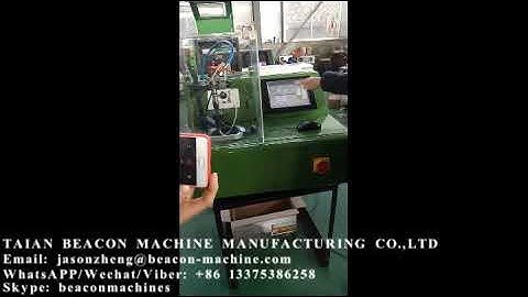 BOSCH EPS200 diesel fuel common rail injector test bench
