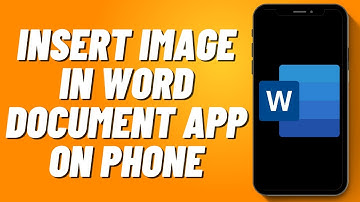 How to Insert Image in Word Document App on Phone (2024)