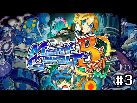 Проходим Mighty Gunvolt Burst #3 (Рикарда Милас под льдом)