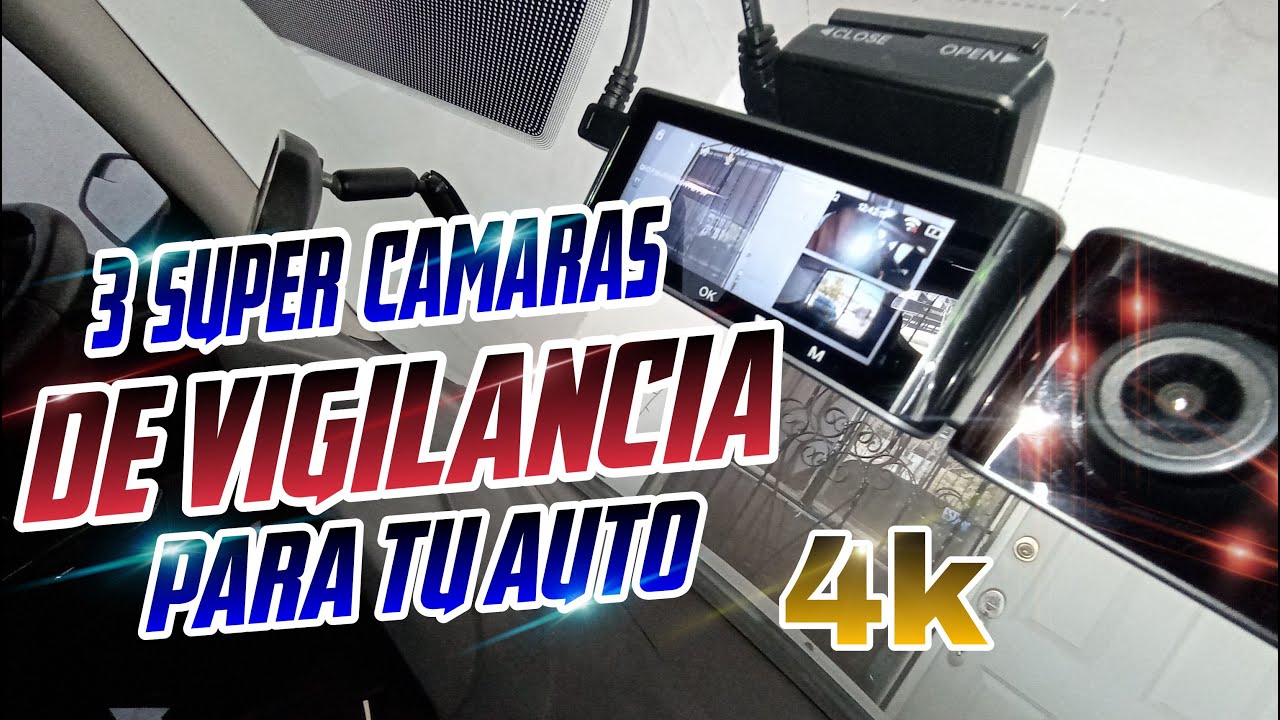 máximo soldadura Disparo COMO INSTALAR LA MEJOR DASHCAM DE 3 CAMARAS 4K - YouTube