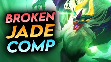 IS THIS JADE COMP BROKEN? -  PATCH 12.14 TFT Beginners Meta Strategy Comp Build
