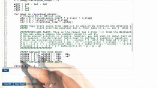 Seir Backwards - Differential Equations in Action