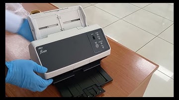 Fujitsu fi-8150 Image Scanner: Unboxing, Overview, Setup 1