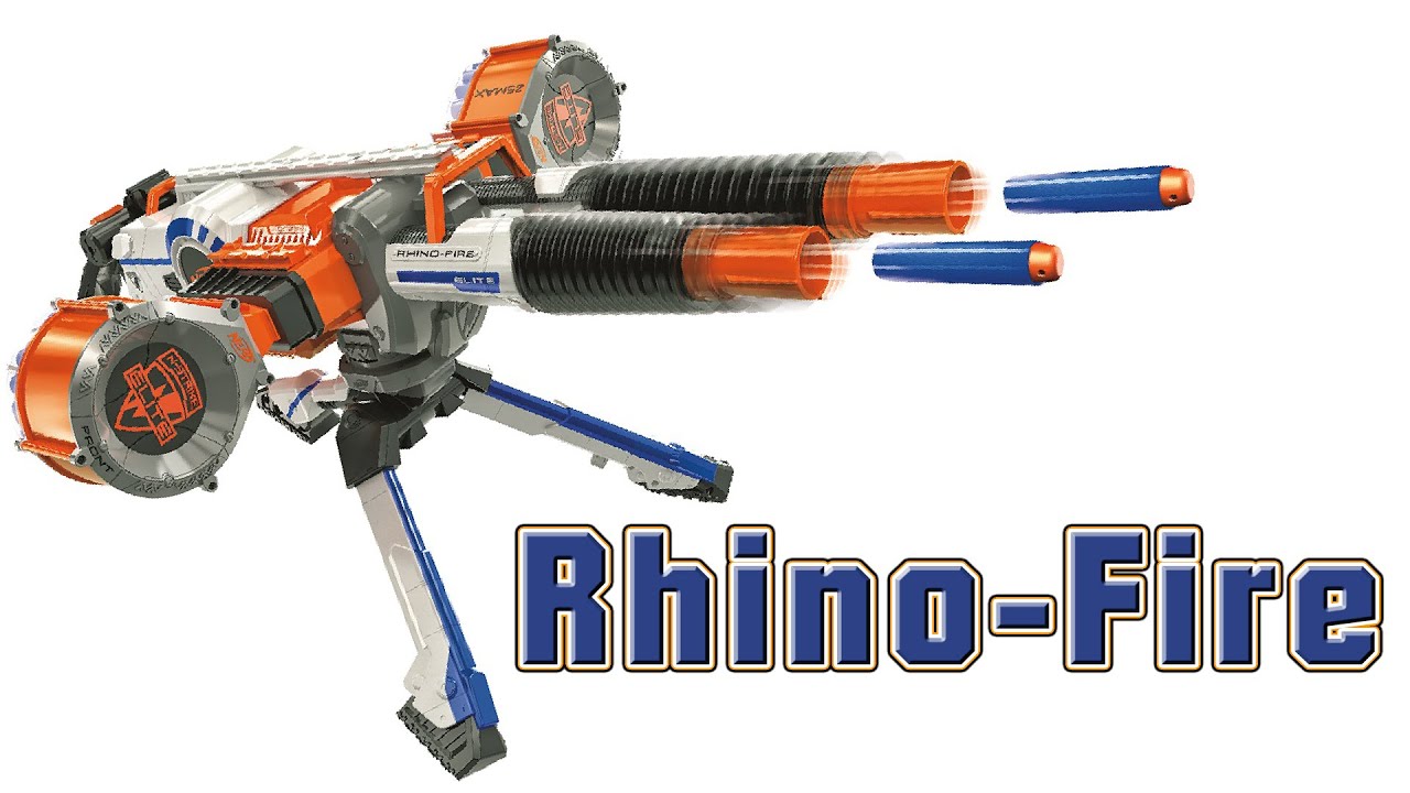 Nerf Rhino Fire Review | Magicbiber - YouTube