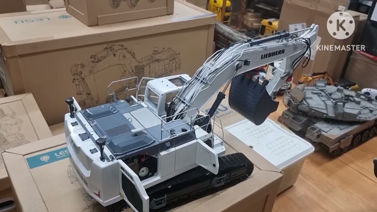 # Rc 레수 립헬 945 유압 포크레인(Lesu liebherr 945 hydraulic excavator)