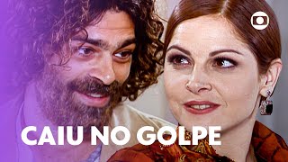 Petruchio faz Marcela ir ao noivado de Bianca para desmascará-la! | O Cravo e a Rosa | TV Globo