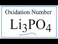Oxidation Numbers and Lithium Compounds