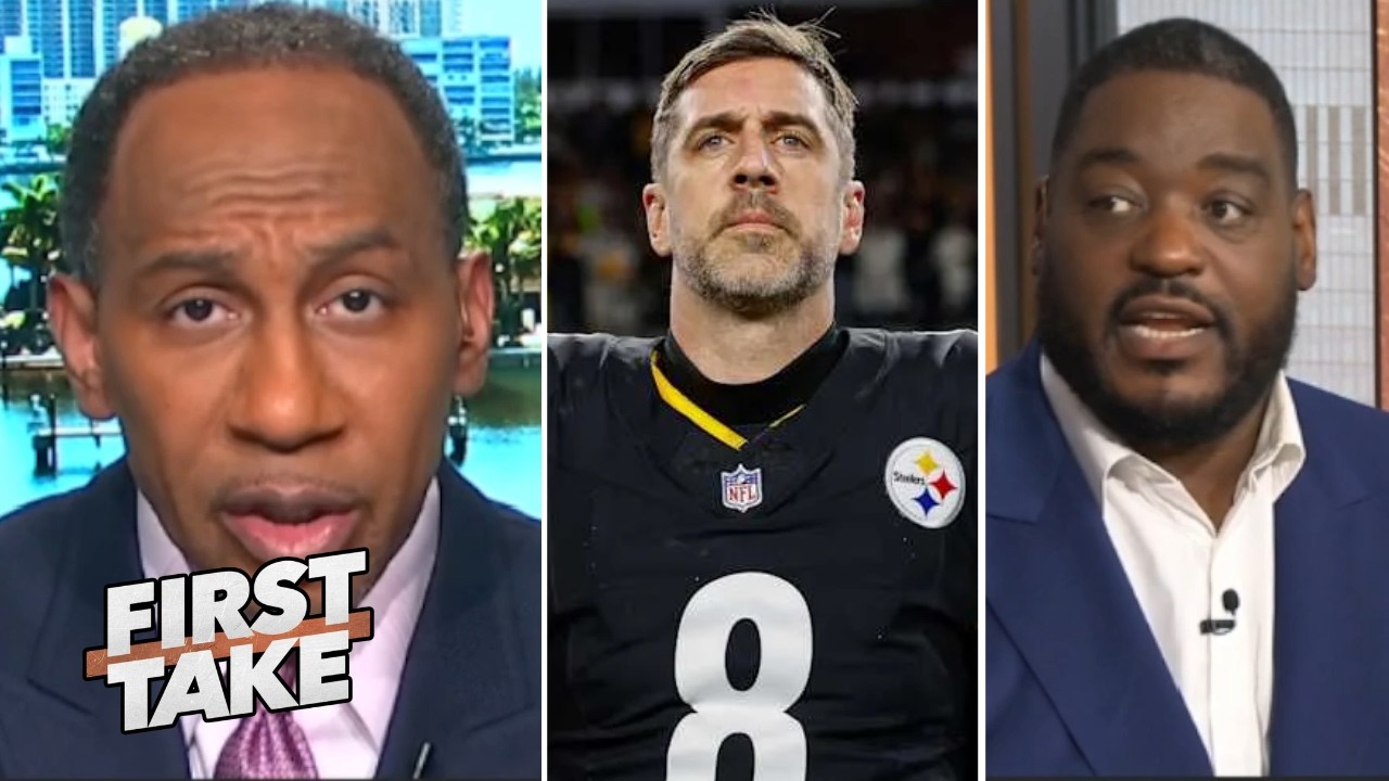 FIRST TAKE | Would it be a mistake for Steelers to bring Aaron Rodgers back? - Stephen A. speaks out