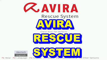 How to create and scan your Computer/laptop with AVIRA Rescue System USB/CD/BOOTABLE?