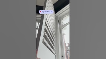 🏡 Window shutters - the pros and cons! Take a look.