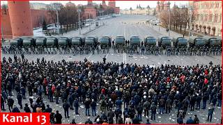 Repeat of the 1917 revolution in Russia due to Putin; dictator's repressions cannot prevent the riot