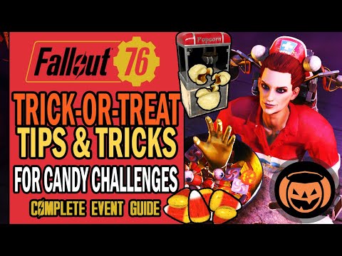 Trick-or-Treat: How to Easily Complete Candy Challenges & Unlock the Popcorn Machine? | Fallout 76