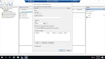 Exploring the Features of Windows Server: FSRM Quota 02 #AiAzure @AiAzure
