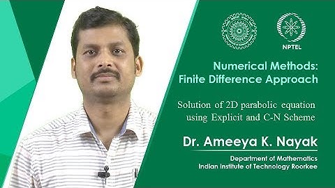 Lecture 11- Numerical method: Finite Difference Approach