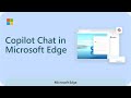 Copilot Chat in Microsoft Edge