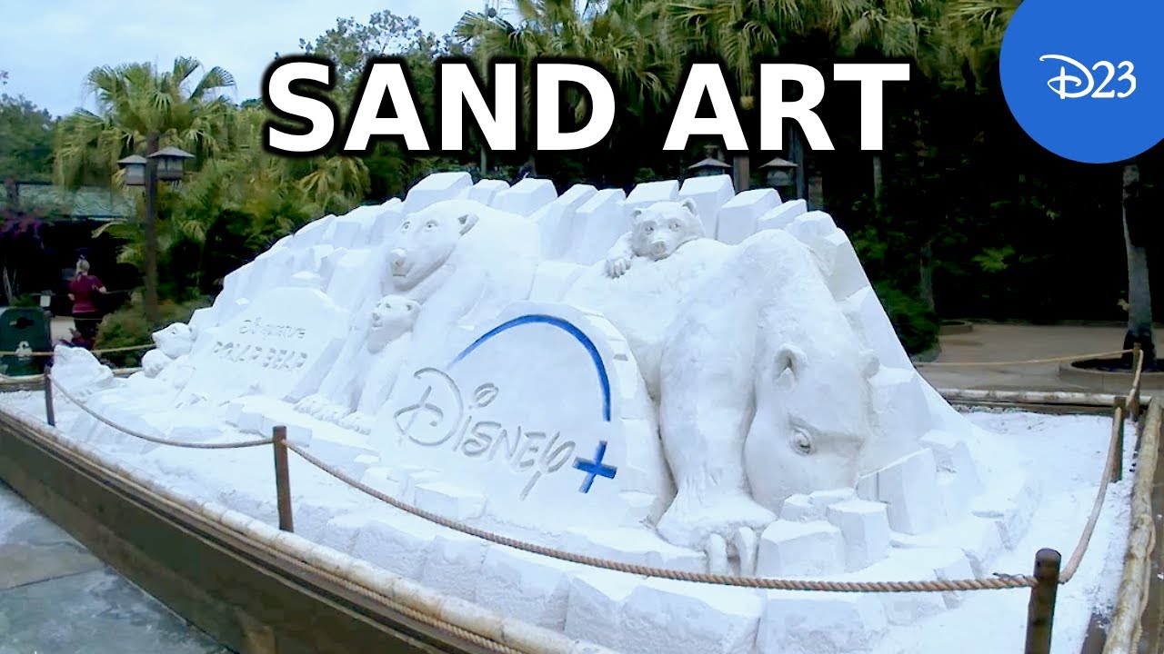 Building Disney Springs' EPIC Sand Sculptures with Team Sandtastic 