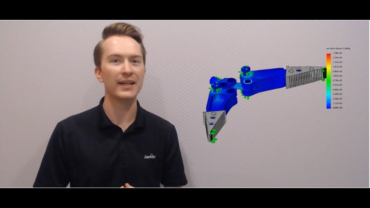 New features in SOLIDWORKS simulation 2019 - YouTube
