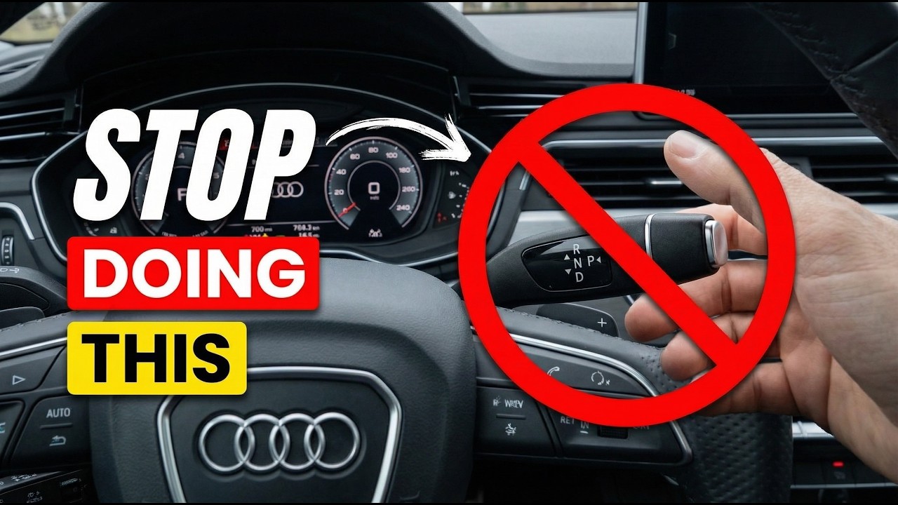 12 Things You Should Never Do In An Automatic Audi Car (Big Mistakes ...