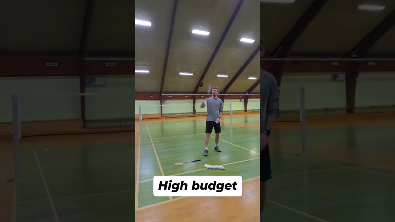 Backhand clear: low vs high budget badminton gear – does it matter?
