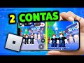 Como Usar em 2 Contas no Roblox Mobile