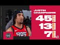 Justin Champagnie Drops A CAREER-HIGH 45 PTS &amp; 13 REB vs. Wisconsin Herd