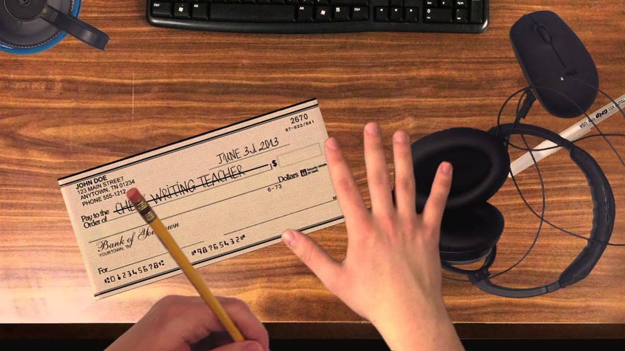 How To Write A Check