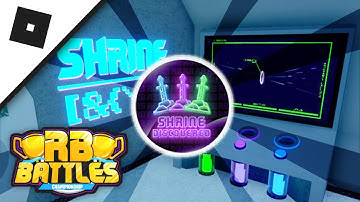 How to find THE SWORD SHRINE - SHRINE DISCOVERED BADGE (Roblox RB Battles)