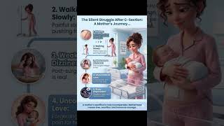 💖 C-Section Recovery: Healing One Step at a Time 💖.#CSectionRecovery  #CesareanBirth #NewMomJourney