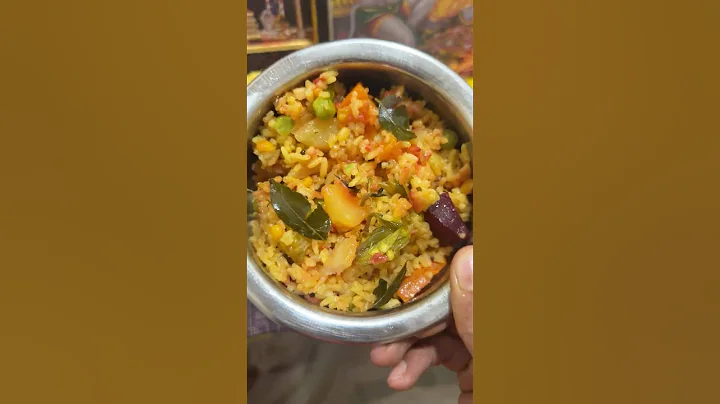 కిచిడీ 🤤🤤|| Kichidi🤗||#vegkhichdi #kichidi #lunch #eating #food #foodie #telugu #shorts